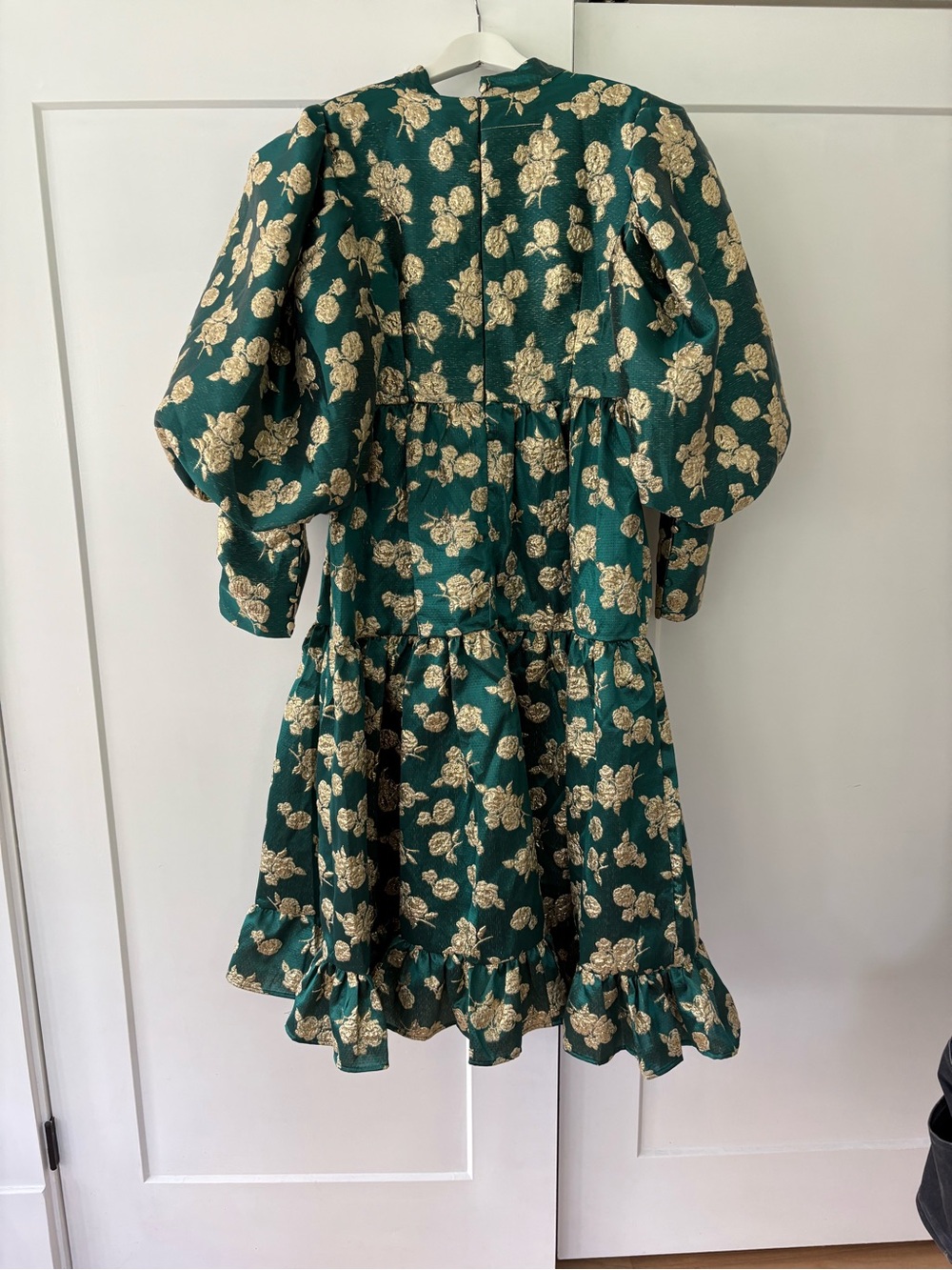 Dream Sister Jane Jacquard Bubble Sleeve Dress - Picture 5 of 12